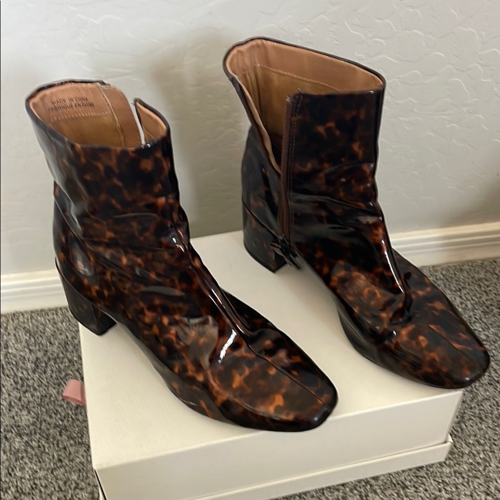 Acne tourists shell ankle boots